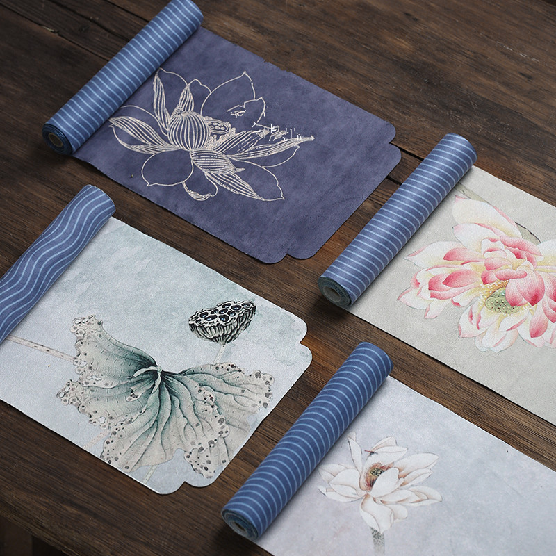 Table Runner - Pamuklu Keten El Sanatları Masa Örtüsü