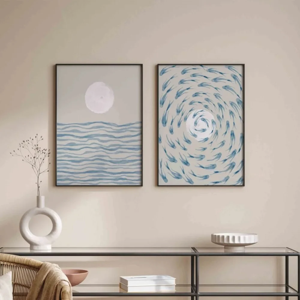 2 adet çerçevesiz kanvas tablo - Abstract Canvas Set incelemesi ve fiyatı
