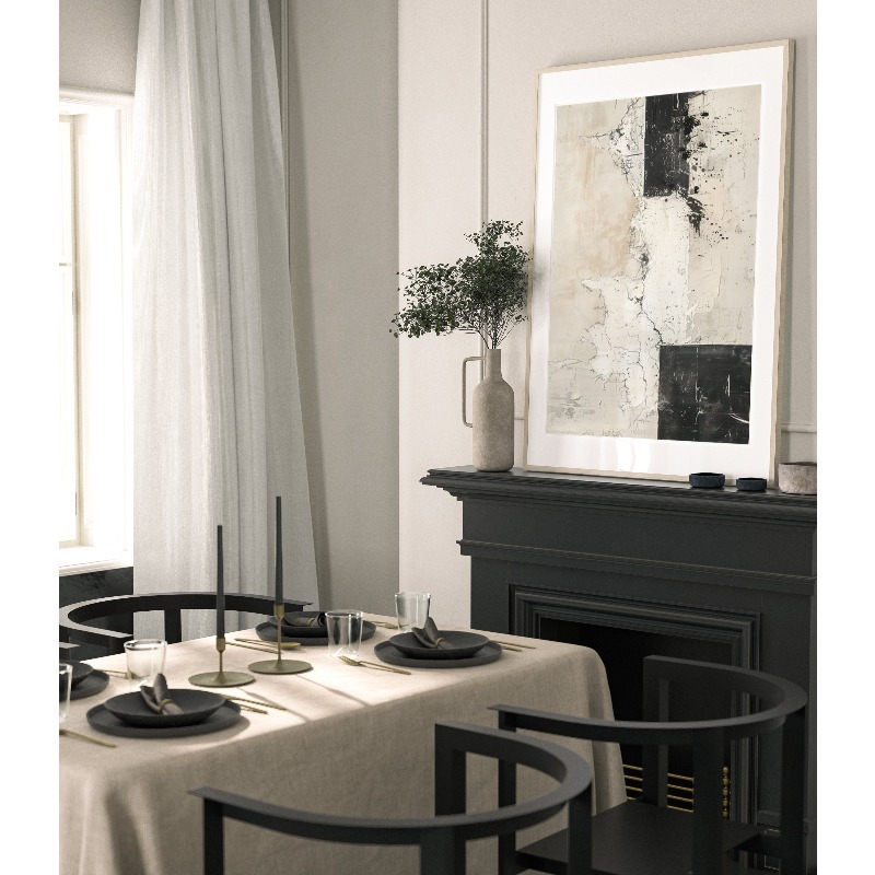 3'lü Baskı Seti, Geometrik Soy - Abstract Canvas Set incelemesi ve fiyatı
