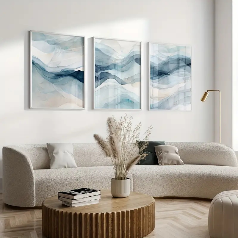 3 adet/takım Modern Soyut Laci - Abstract Canvas Set incelemesi ve fiyatı