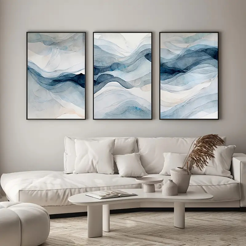 3 adet/takım Modern Soyut Laci - Abstract Canvas Set incelemesi ve fiyatı