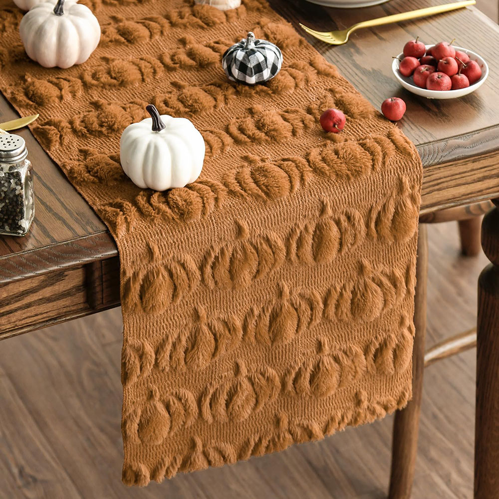 Karamelli 3D Peluş Balkabağı M - Table Runner incelemesi ve fiyatı