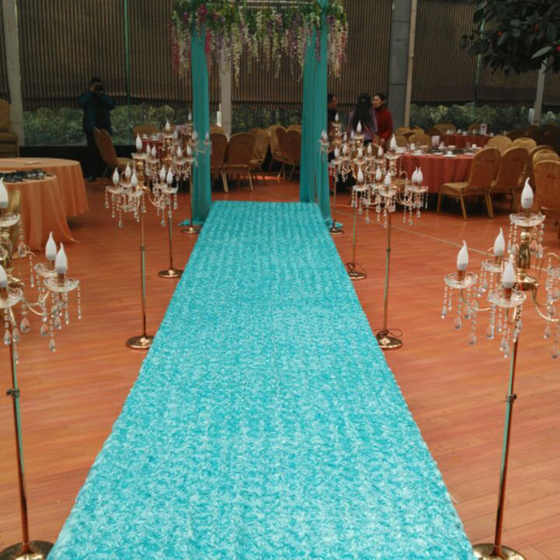10Yard Saten Kumaş 3D Gül Çiçe - Table Runner incelemesi ve fiyatı