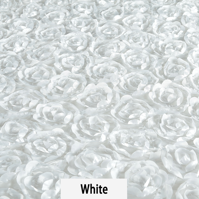10Yard Saten Kumaş 3D Gül Çiçe - Table Runner incelemesi ve fiyatı
