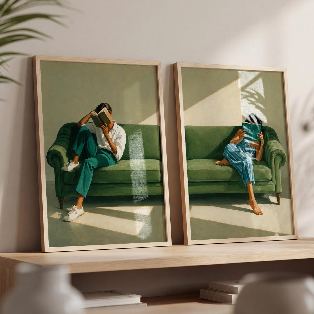 2 adet/set, Kadın Figürlü Tuva - Abstract Canvas Set incelemesi ve fiyatı