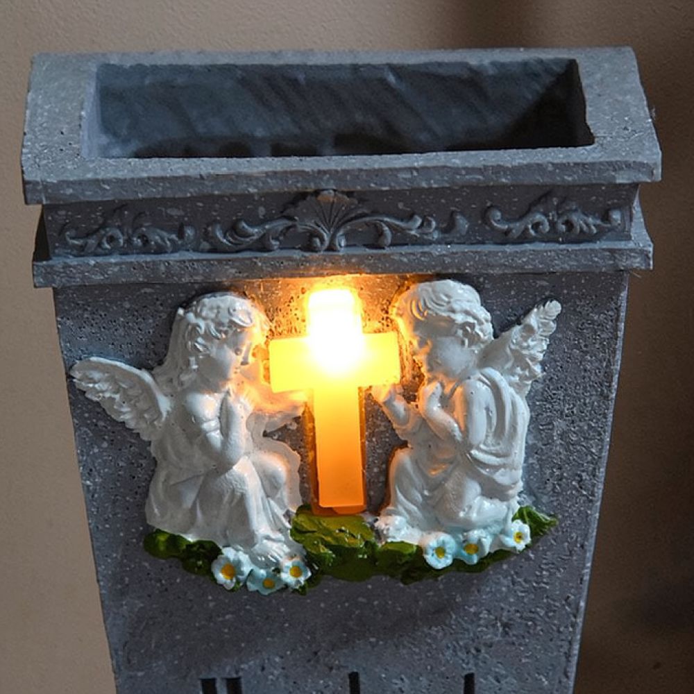 Reçine Güneş Enerjili Haç Mele - Vase Decor incelemesi ve fiyatı