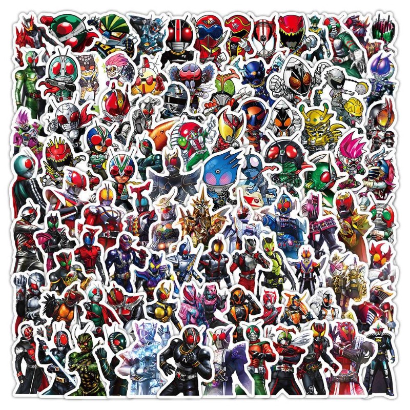 103 Adet Kamen Rider Ins Estet - Wall Sticker incelemesi ve fiyatı