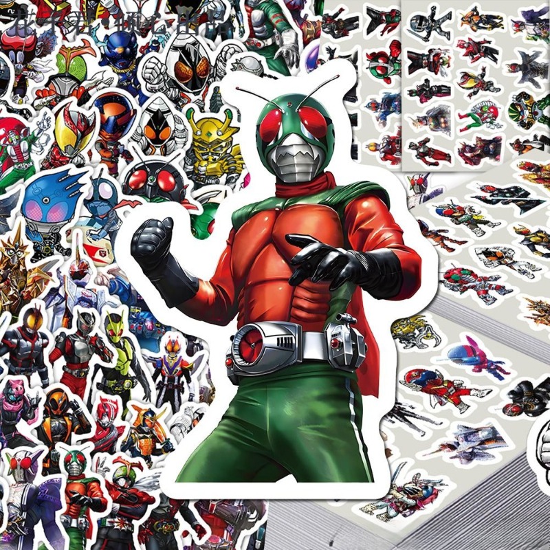 103 Adet Kamen Rider Ins Estet - Wall Sticker incelemesi ve fiyatı